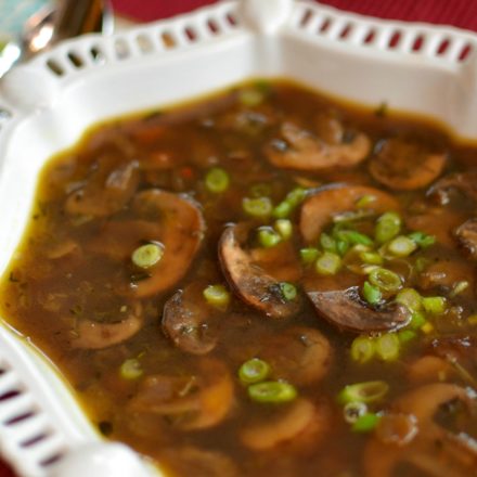 Healthy Mushroom Soup
