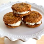 Cinnamon Chip Ice Cream cookies start with a delicious homemade cookie then filled with store bought ice cream.