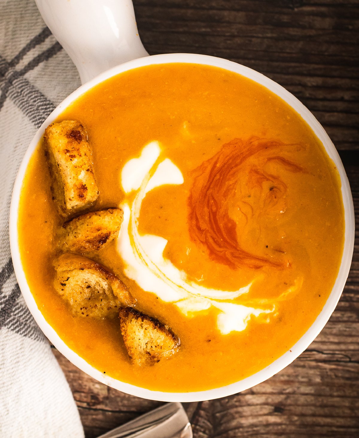 Roasted Sweet Potato Soup