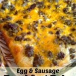 sausage and egg breakfast bake