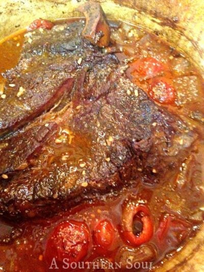 pot roast with peppadew peppers