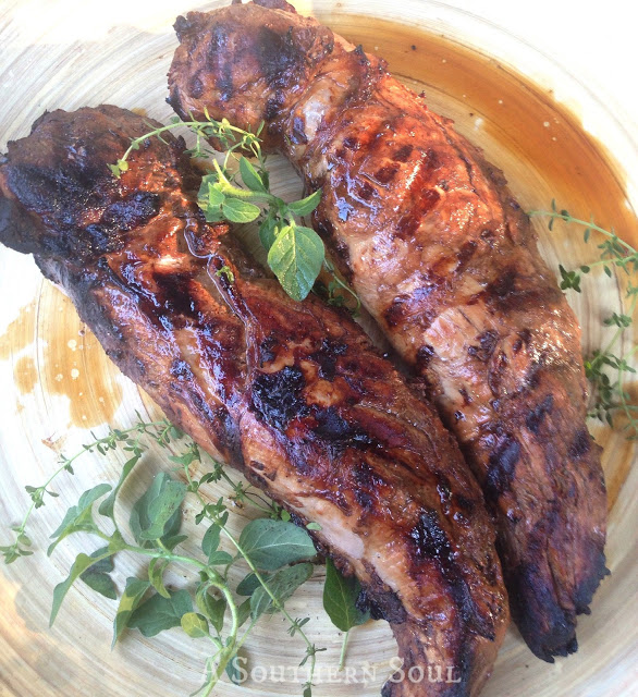 Herb Marinated Pork Tenderloin