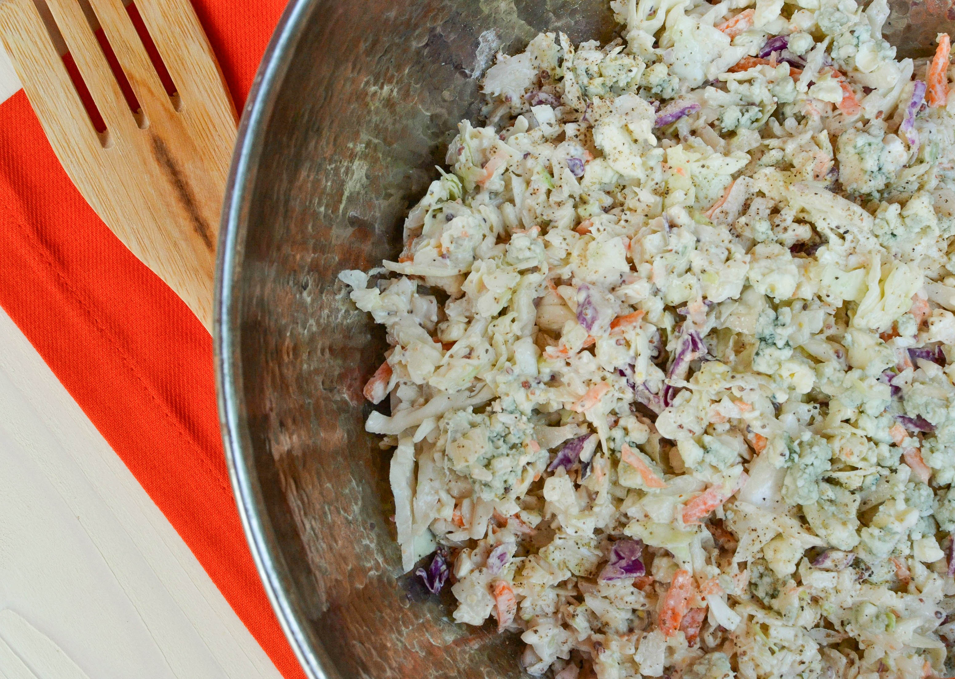 Blue Cheese Cole Slaw A Southern Soul