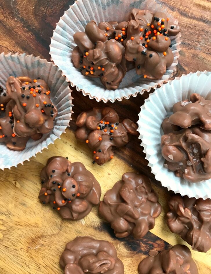 crock pot peanut chocolate candy