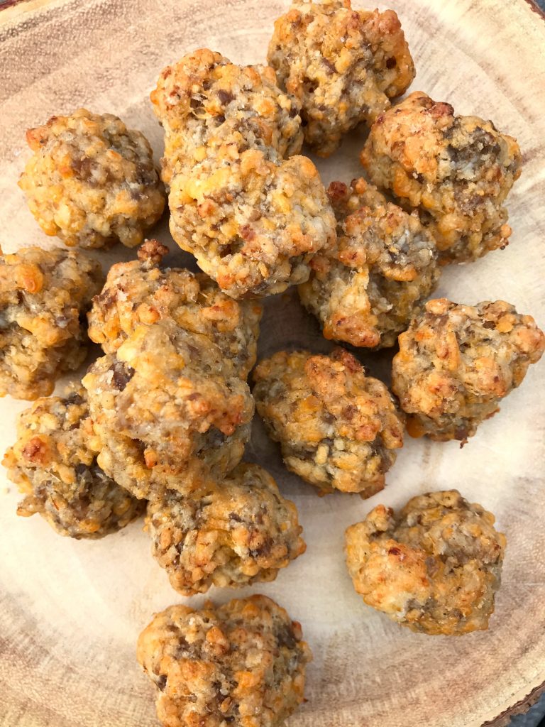 Cheesy Sausage Balls A Southern Soul