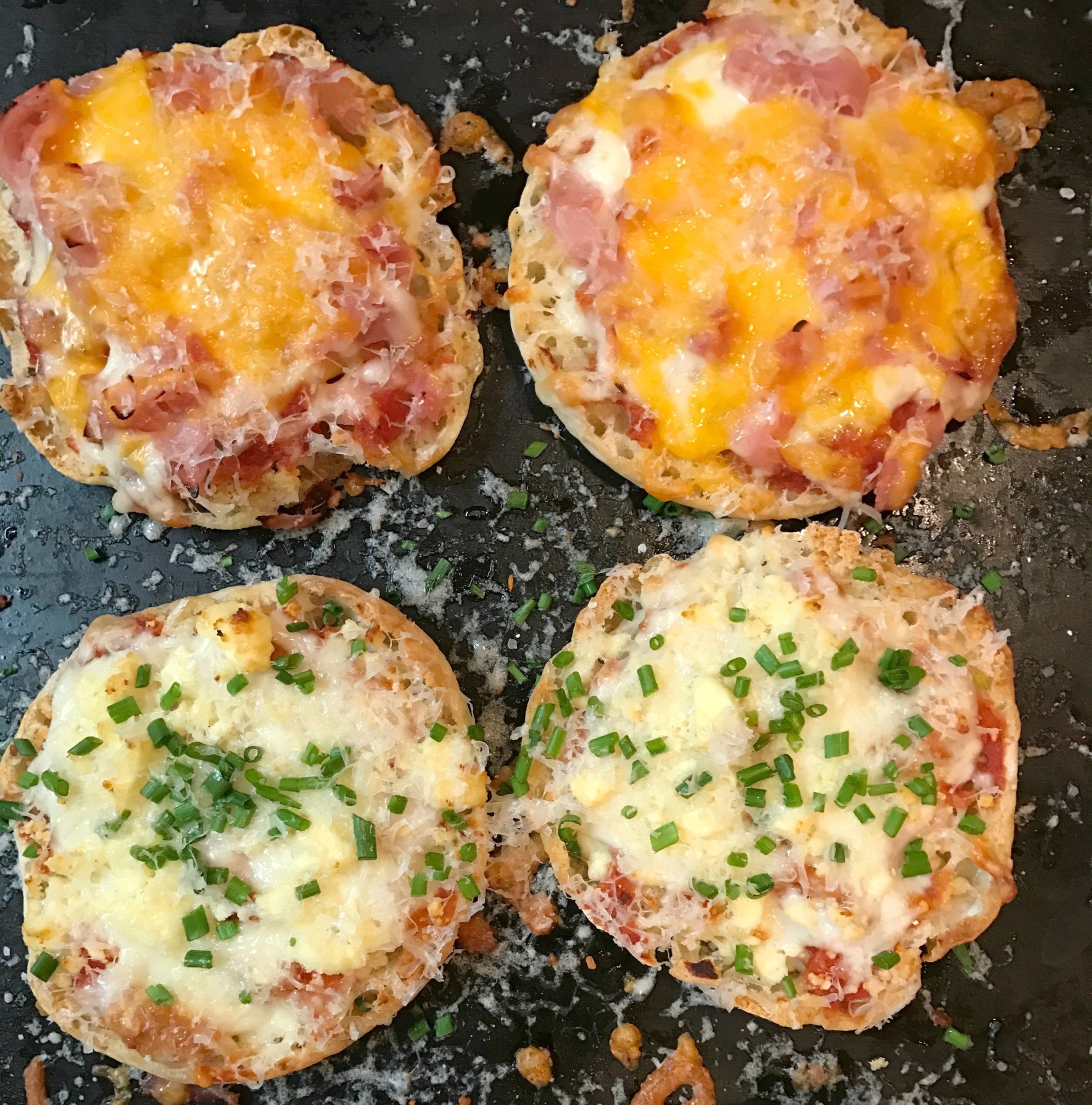 English muffin pizzas