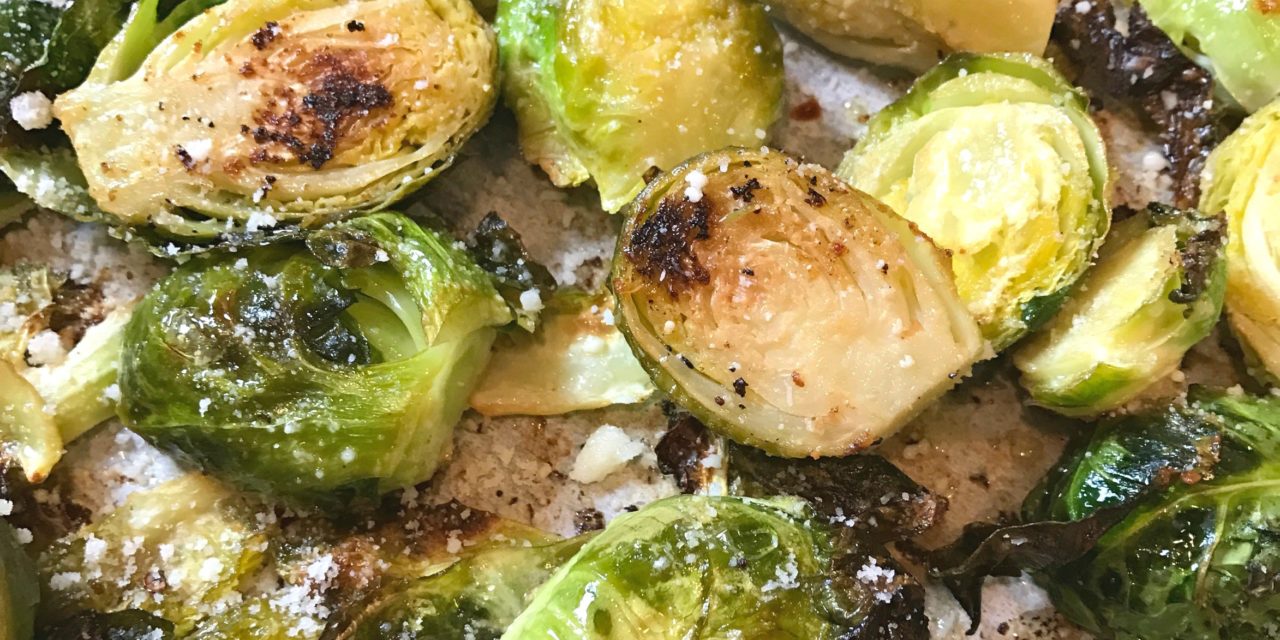 Roasted Brussel Sprouts with Parmesan & Lemon A Southern Soul
