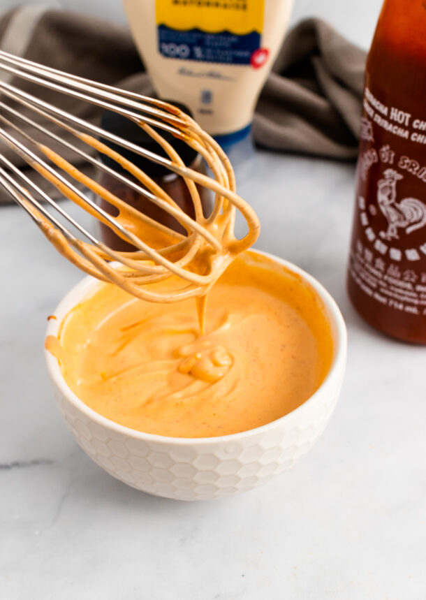 Three Ingredient Spicy Mayo