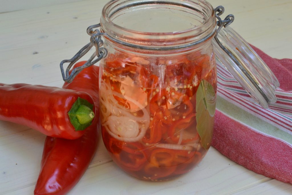 Pickled Sweet Peppers & Onions A Southern Soul