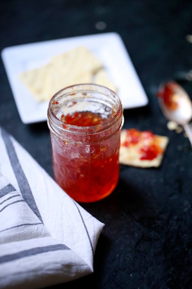 red pepper jelly from Stacy Lyn