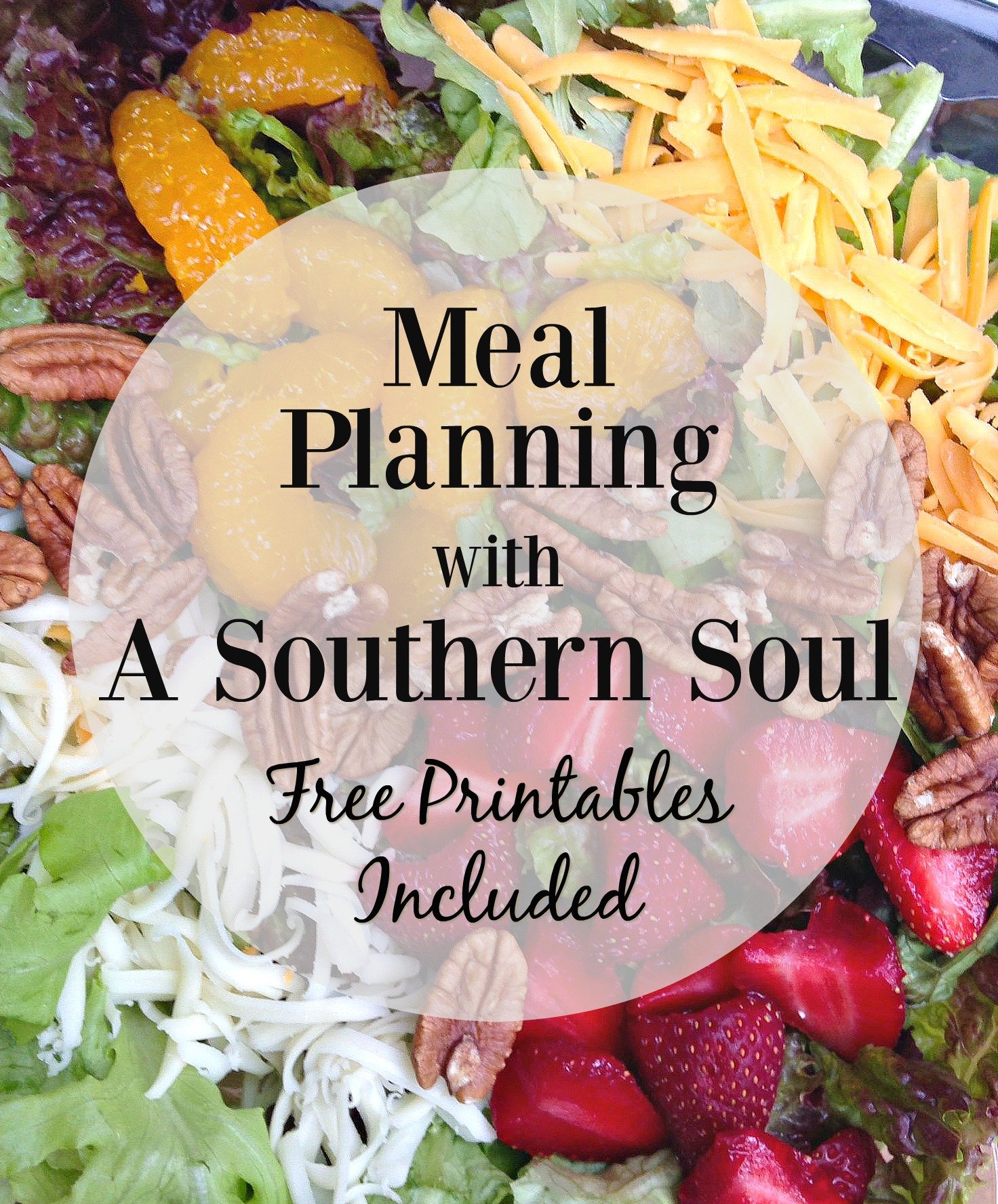 meal planning with a southern soul