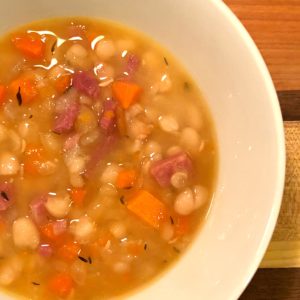 ham bean soup slow cooker