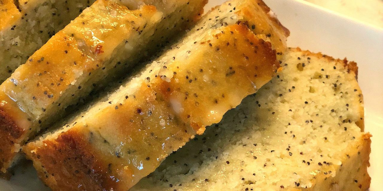 Poppy Seed Cake With Lemon Glaze A Southern Soul