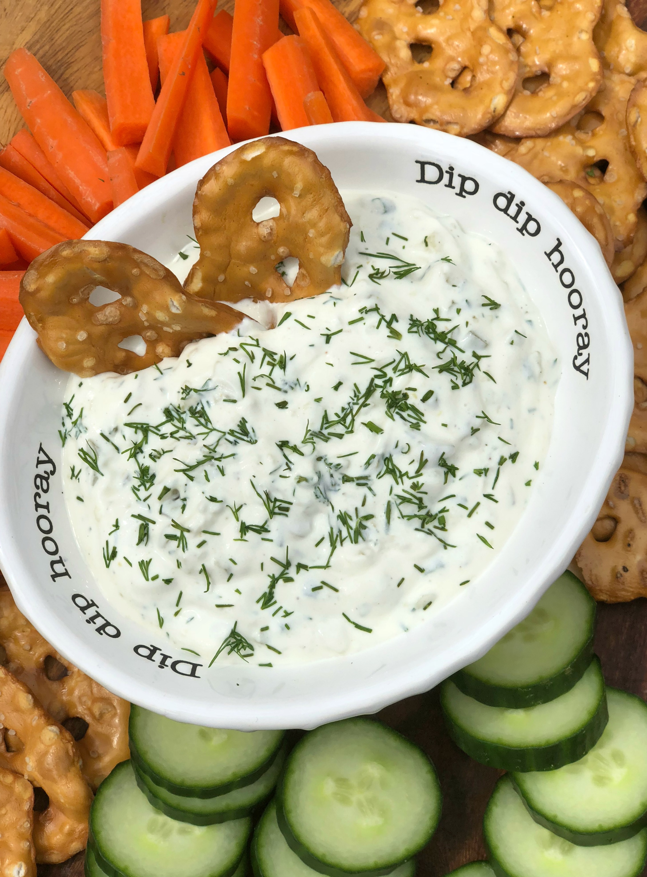 Herb & Dill Pickle Dip A Southern Soul