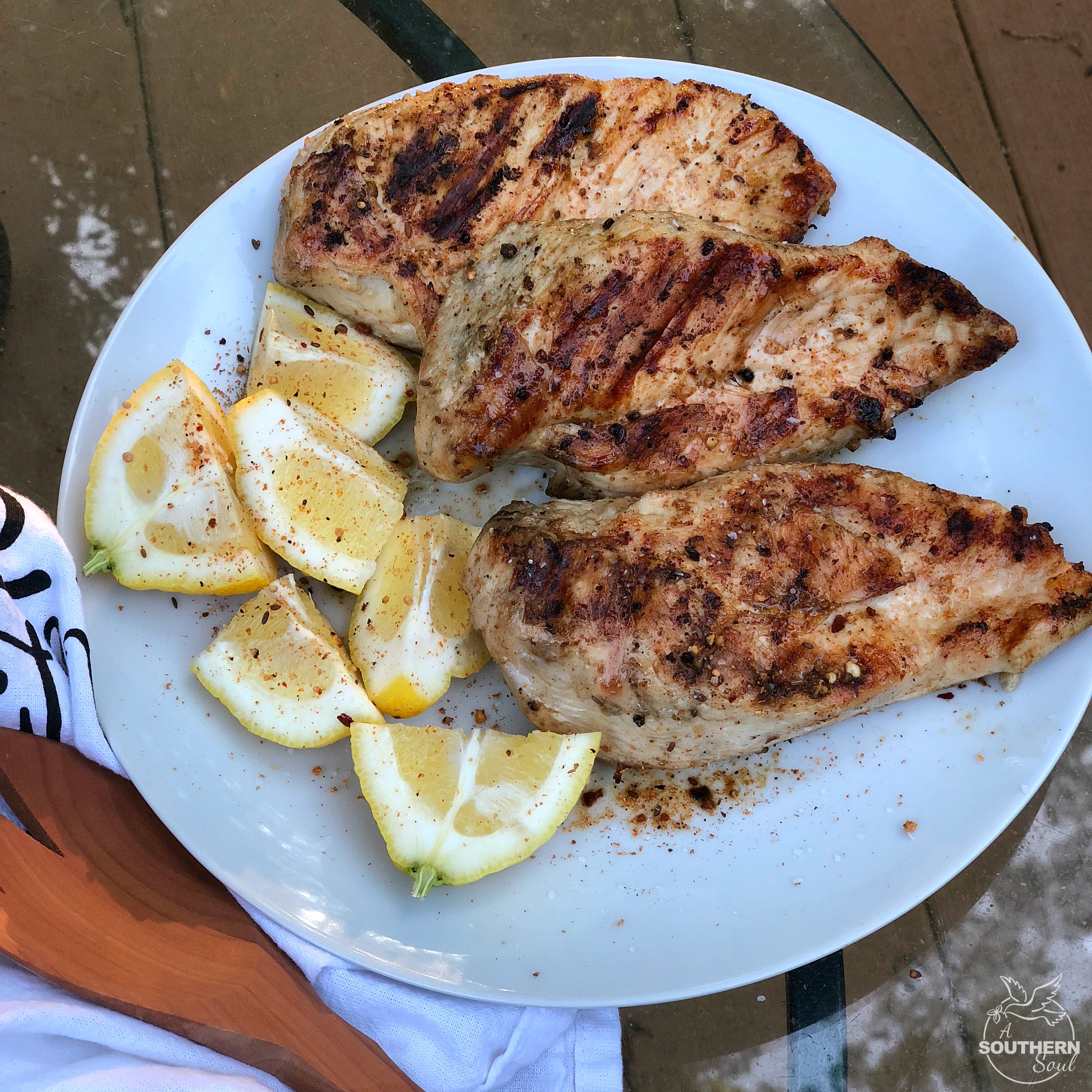 Grilled Lemon Pepper Chicken A Southern Soul
