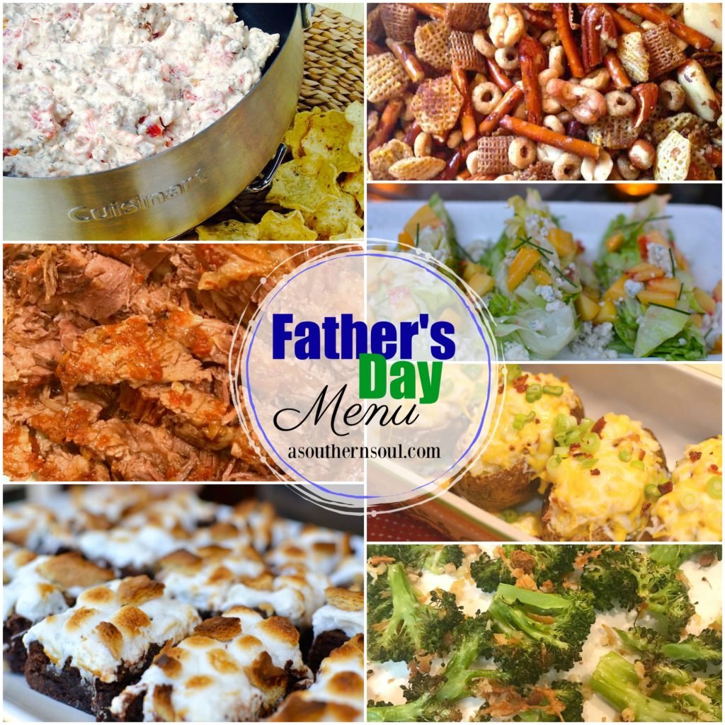 Father's Day Menu from A Southern Soul