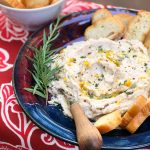 garlic & herb white bean dip
