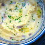 Instant Pot Mashed Potatoes are easy to make thanks to pressure cooking. Flavored with butter and perfect seasoning, they are great for a weeknight meal or the holidays.