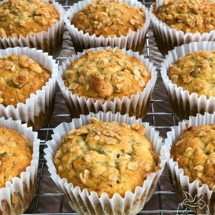 Banana Granola Muffins