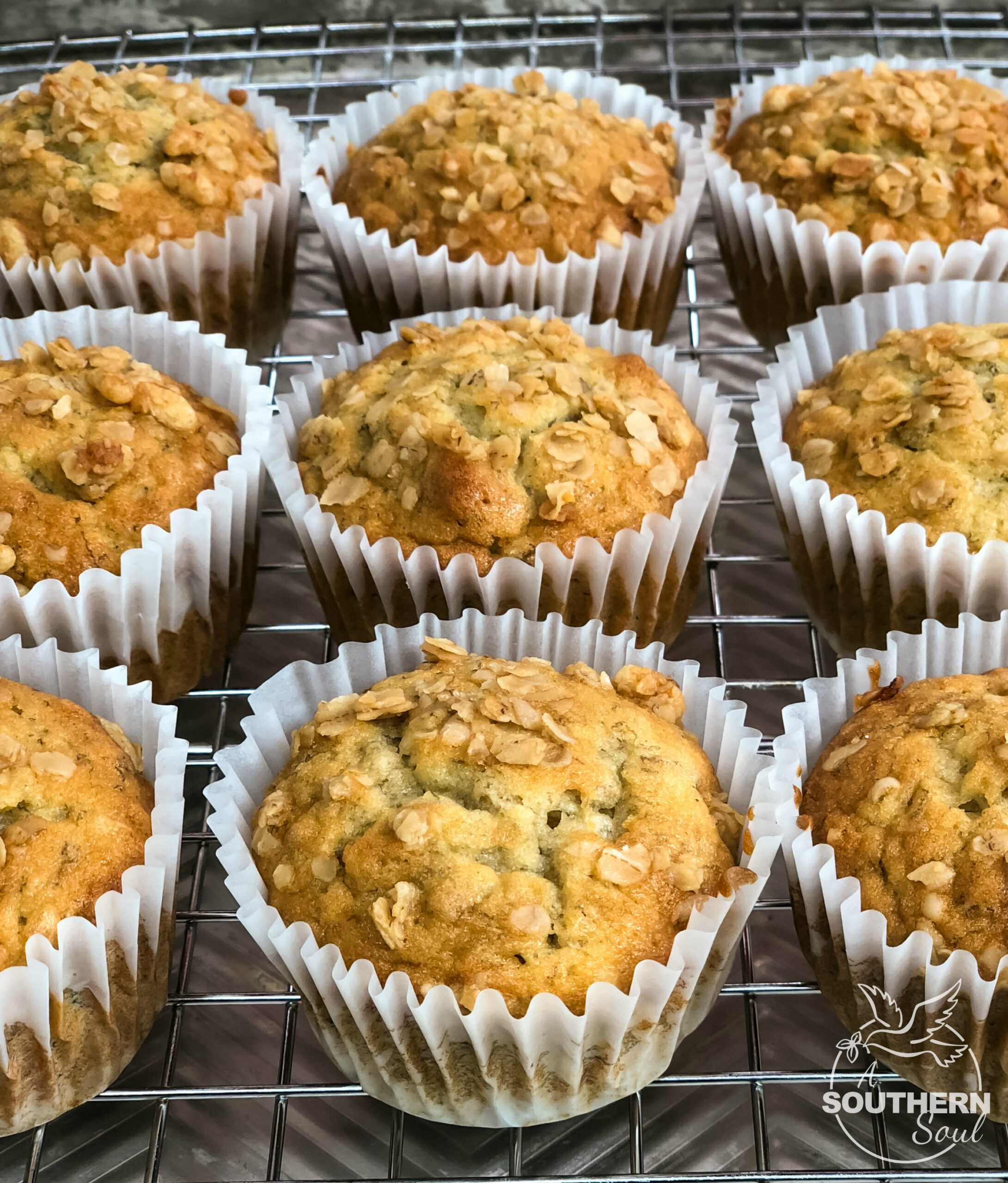 Banana Granola Muffins A Southern Soul