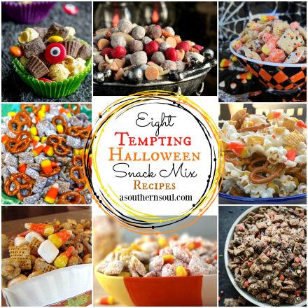 Eight Tempting Halloween Snack Mix Recipes
