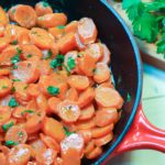 Beautiful, glazed carrots with honey and butter are easy to make but make a statement on any holiday table! They are so hard to resist, you'll make them all year round.