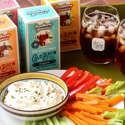Healthy Snacking with Southern Breeze Cold Brew Tea