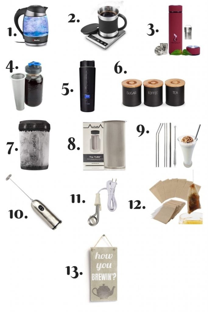 Coffee & Tea Lovers Buyers Guide with Coffee Shop Sweets Recipes A