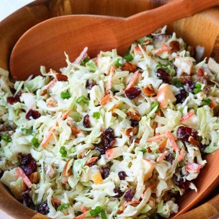 Cranberry Pecan Slaw