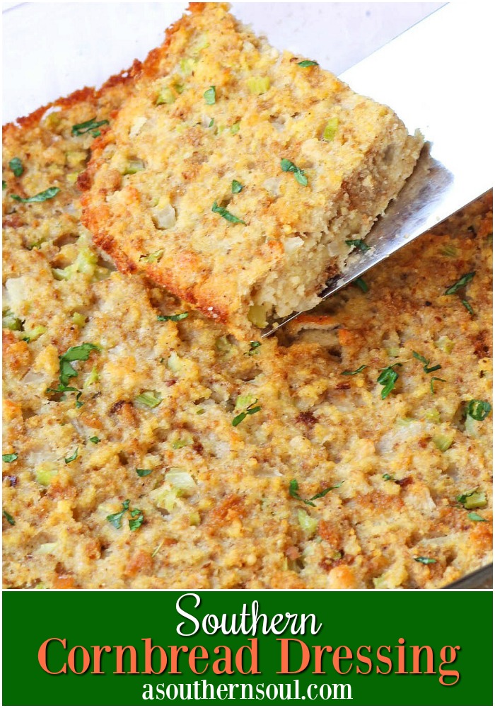 Southern Cornbread Dressing A Southern Soul