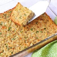 Southern Cornbread Dressing with celery, onions and just the right amount of seasoning is a tradition during the holidays that can't be missed.