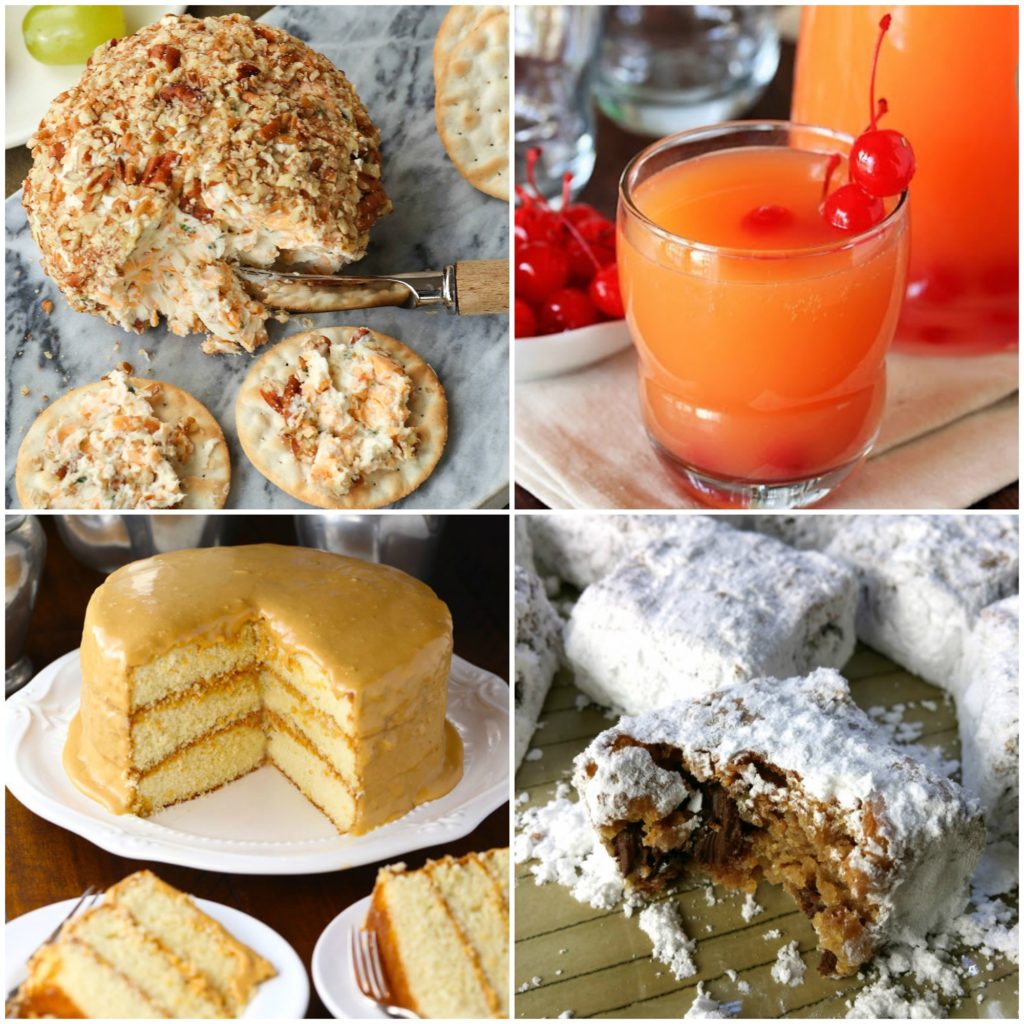 Meal Plan Monday #143 featuring Cheddar and Chive Cheese Ball from A Southern Soul