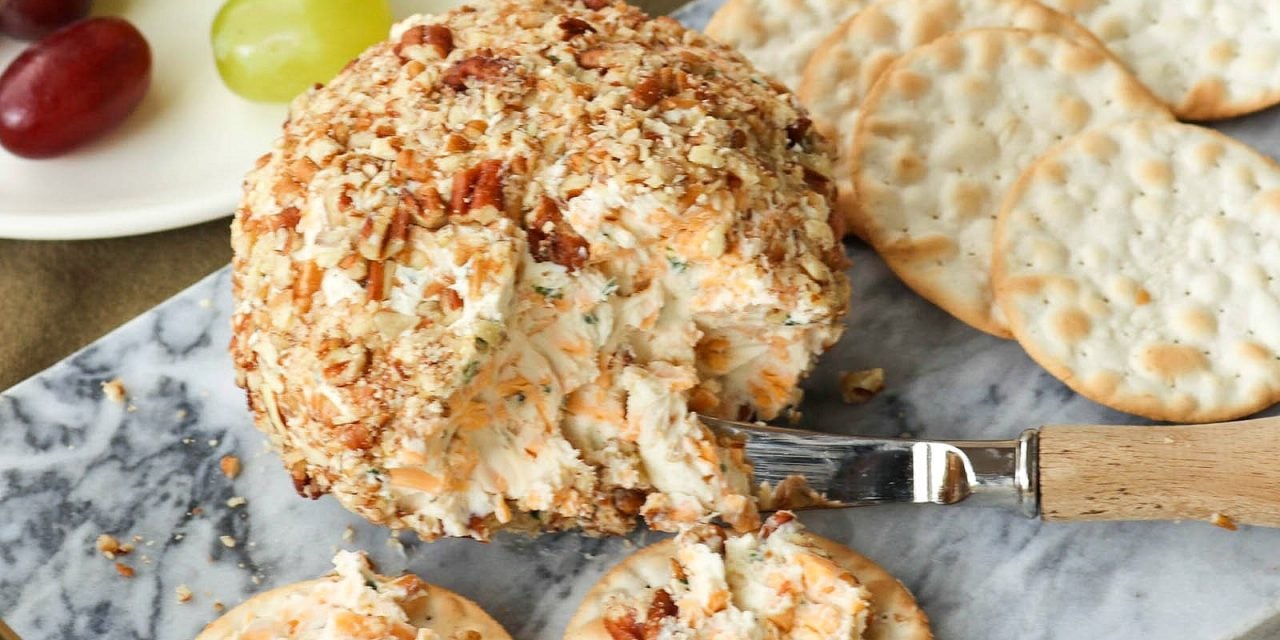 Cheddar & Chive Cheese Ball A Southern Soul