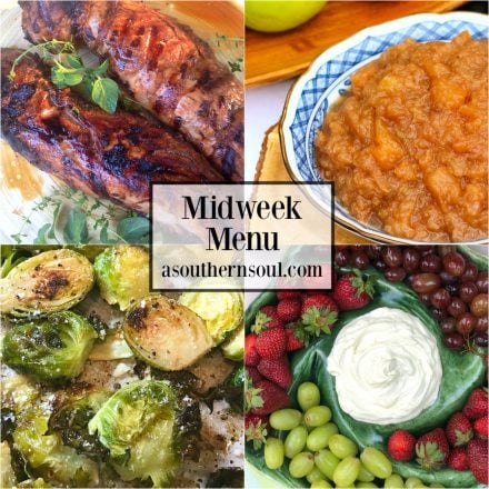 Midweek Menu #32 ~ Pork Tenderloin