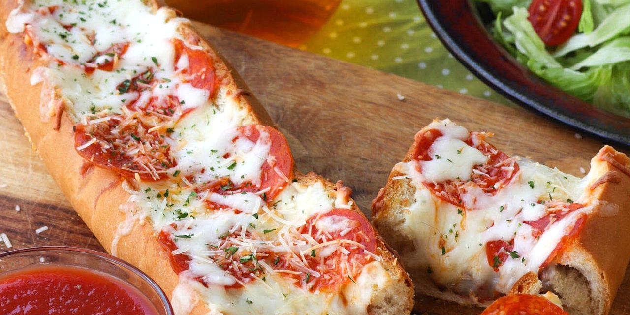 Meat Lovers Stuffed French Bread Pizza A Southern Soul