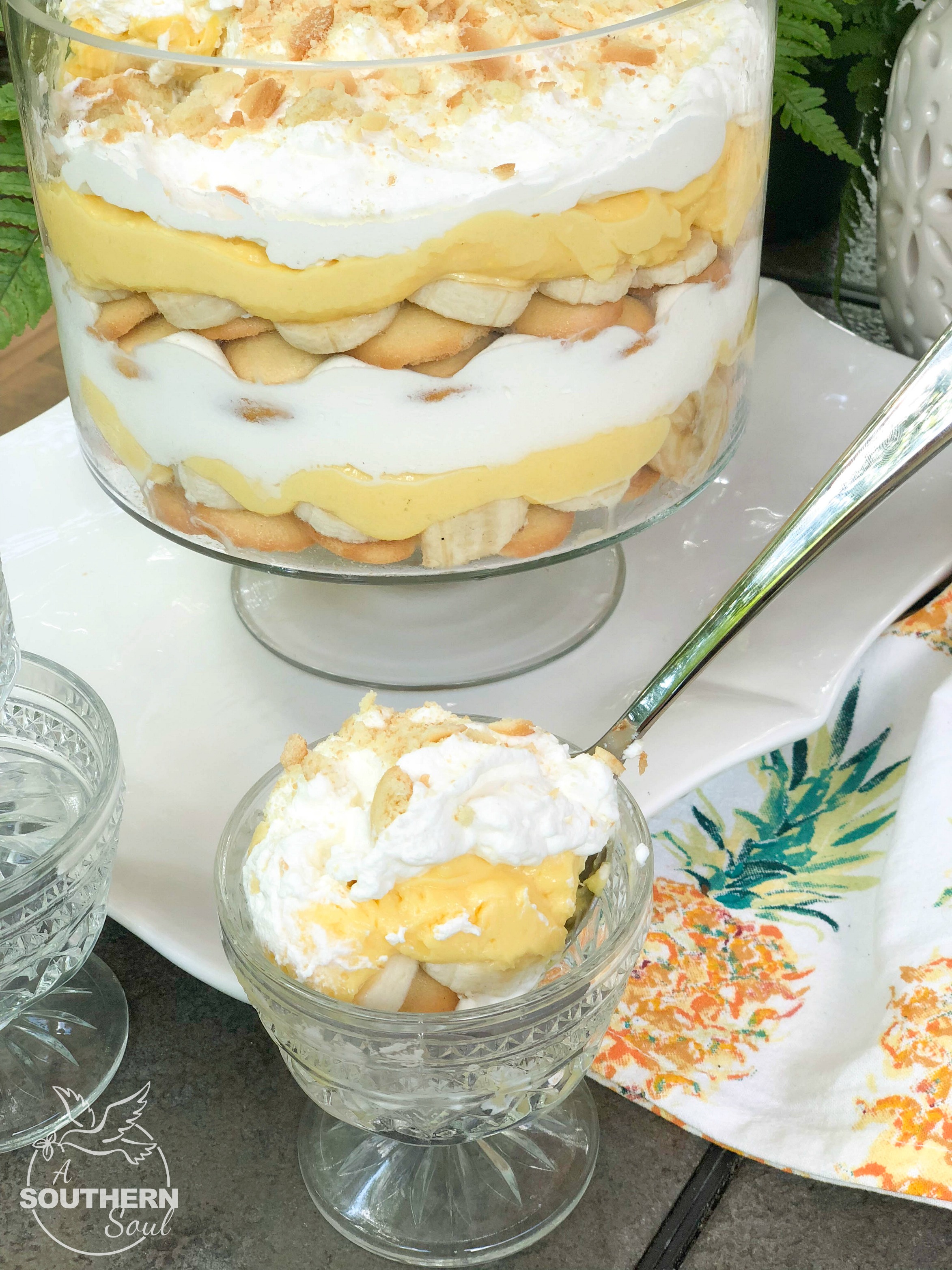 Banana Pudding Trifle A Southern Soul