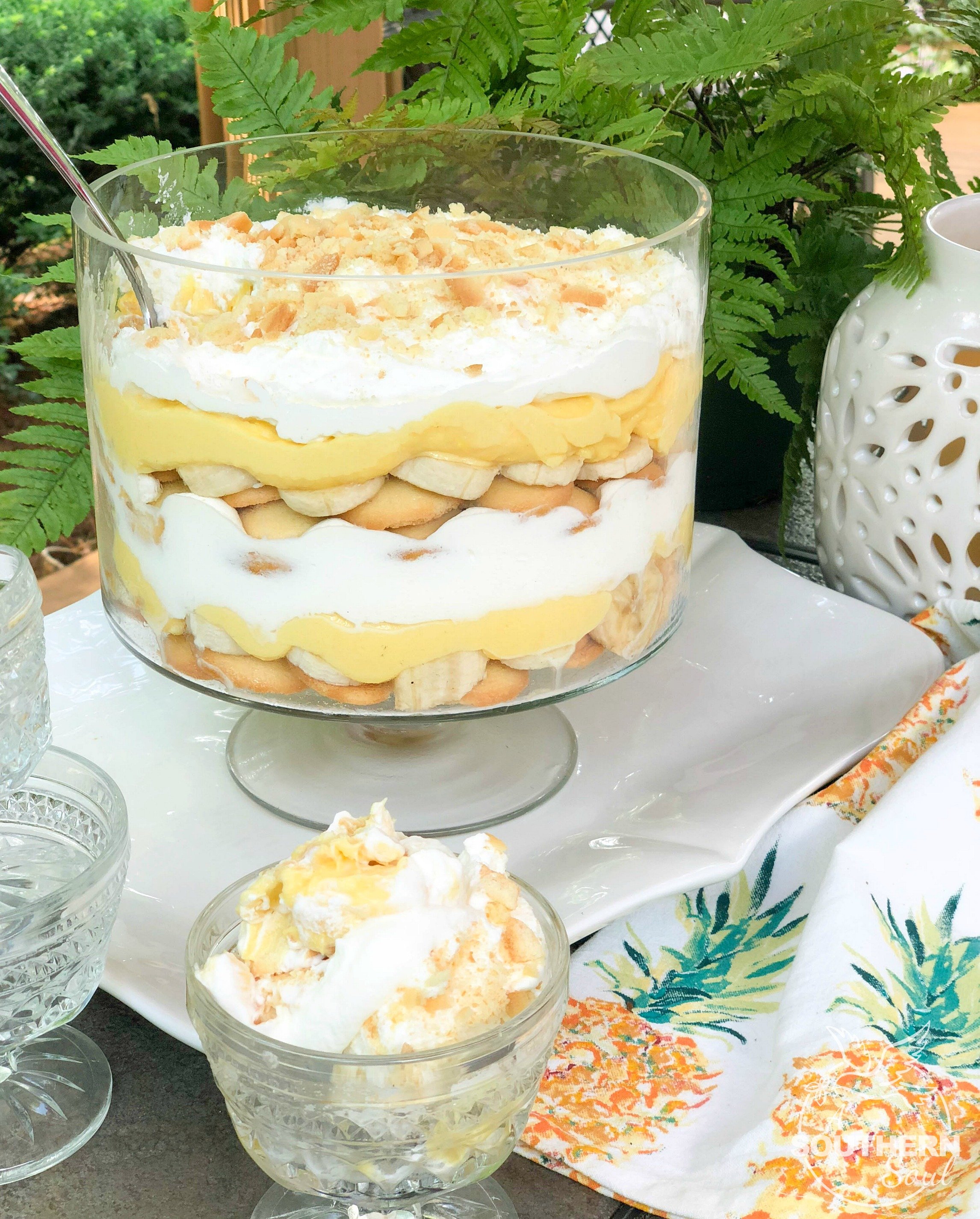 Banana Pudding Trifle A Southern Soul