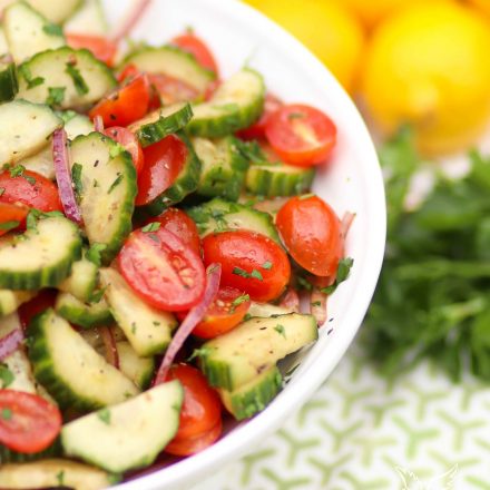 Tomato Cucumber Salad