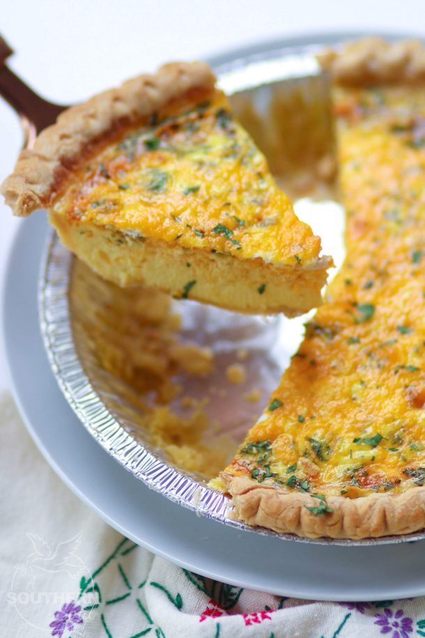 Three Cheese Quiché Recipe A Southern Soul