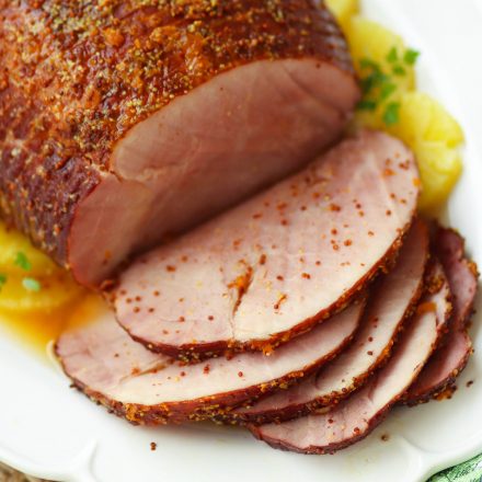 Crock Pot Sweet and Savory Ham