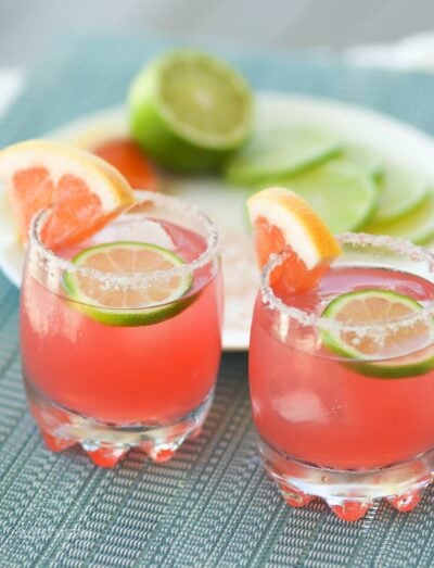 Salty Dog made with grapefruit juice, vodka is served in a glass with a salted rim is refreshing and fun to drink!