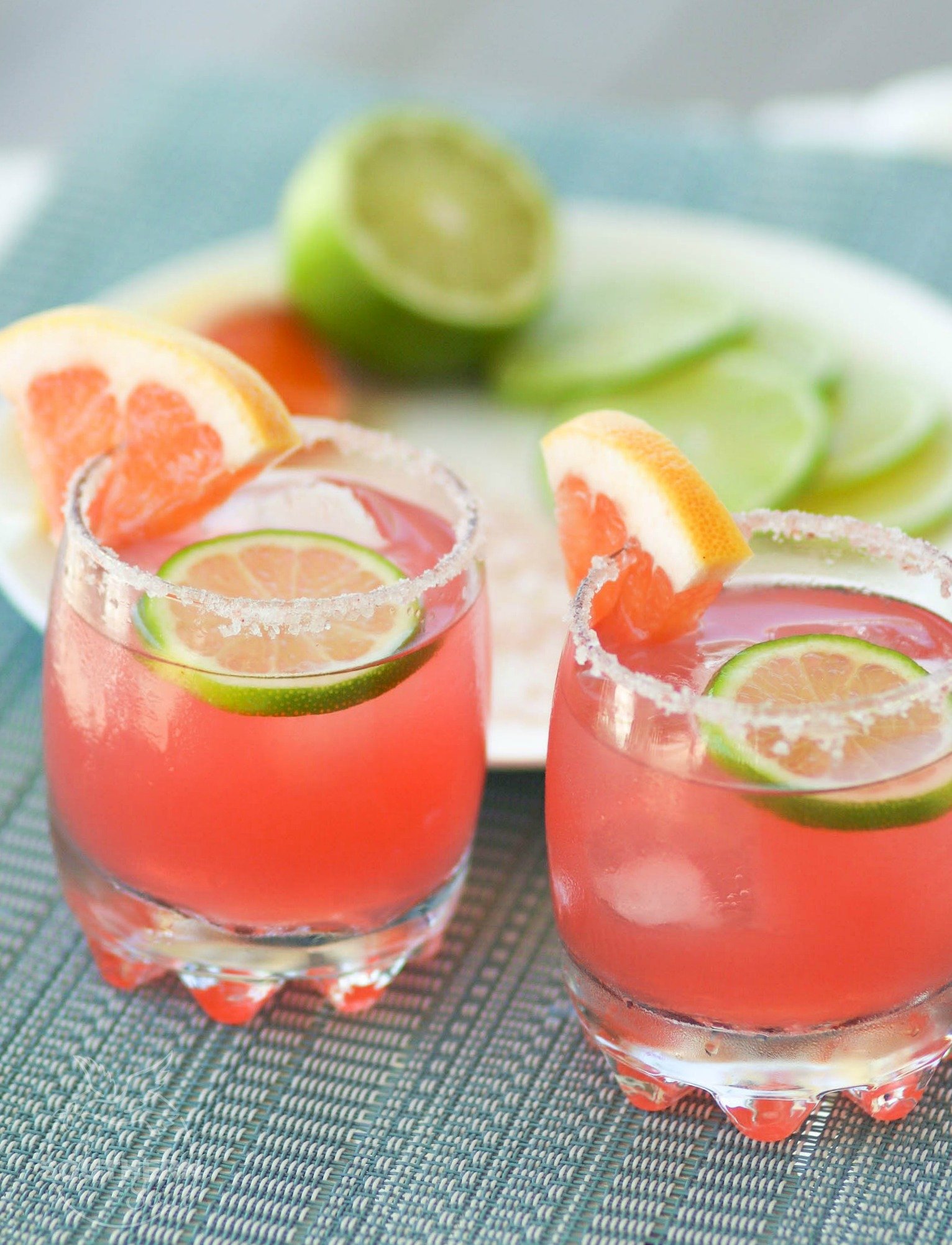 Salty Dog made with grapefruit juice, vodka is served in a glass with a salted rim is refreshing and fun to drink!