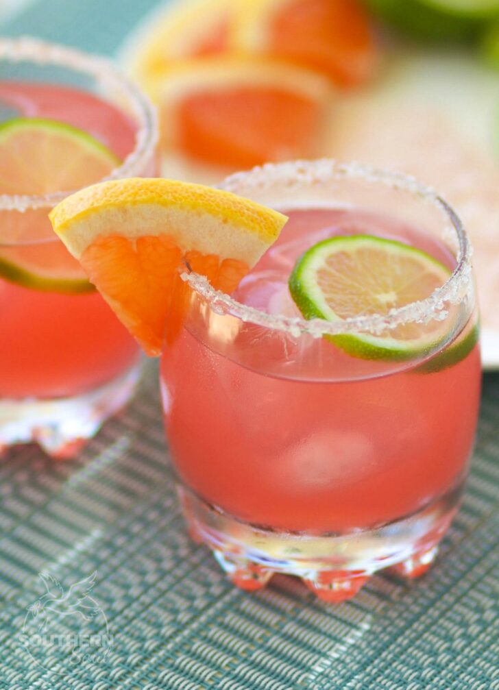 Salty Dog made with grapefruit juice, vodka is served in a glass with a salted rim is refreshing and fun to drink!