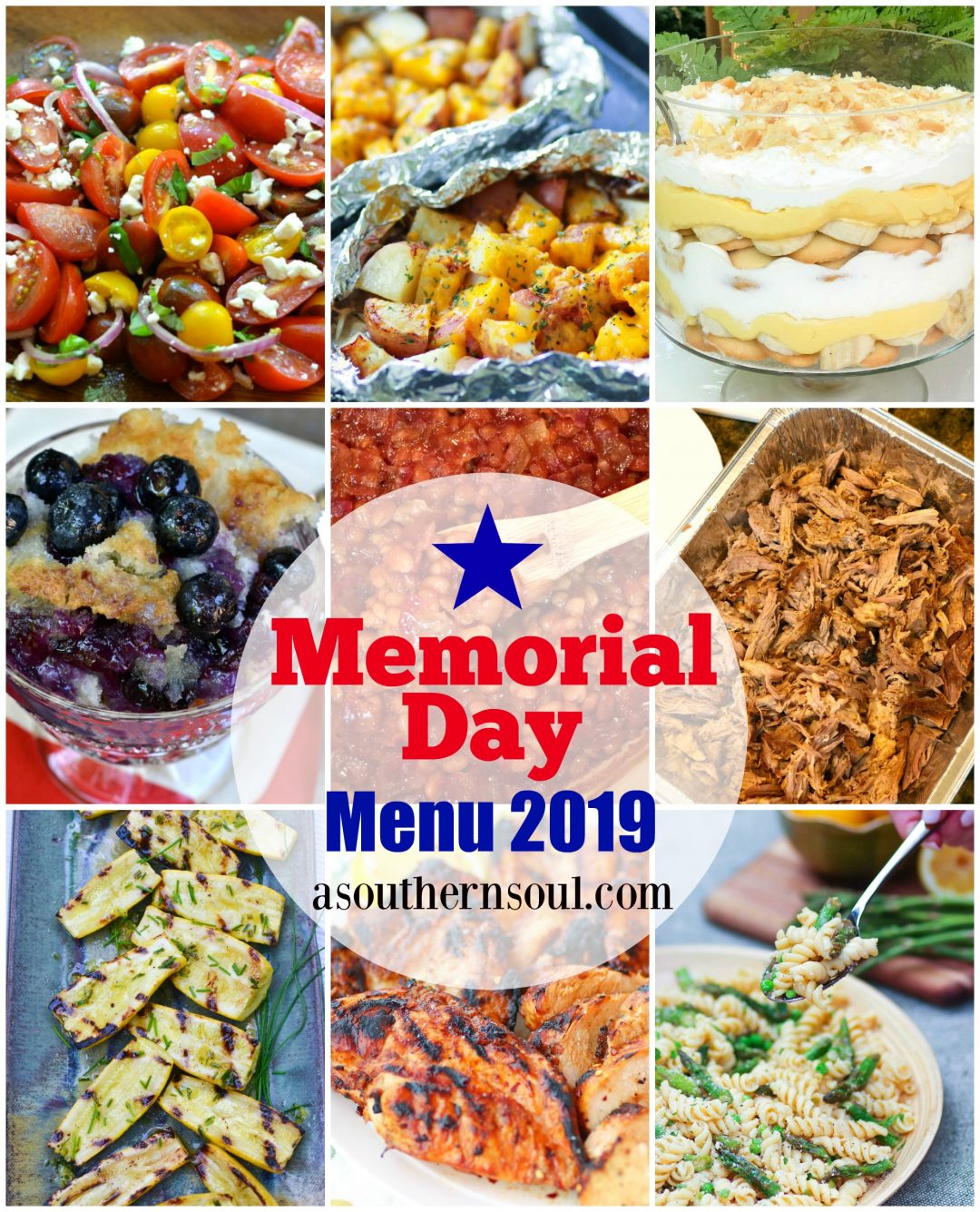 Memorial Day Menu 2019 A Southern Soul