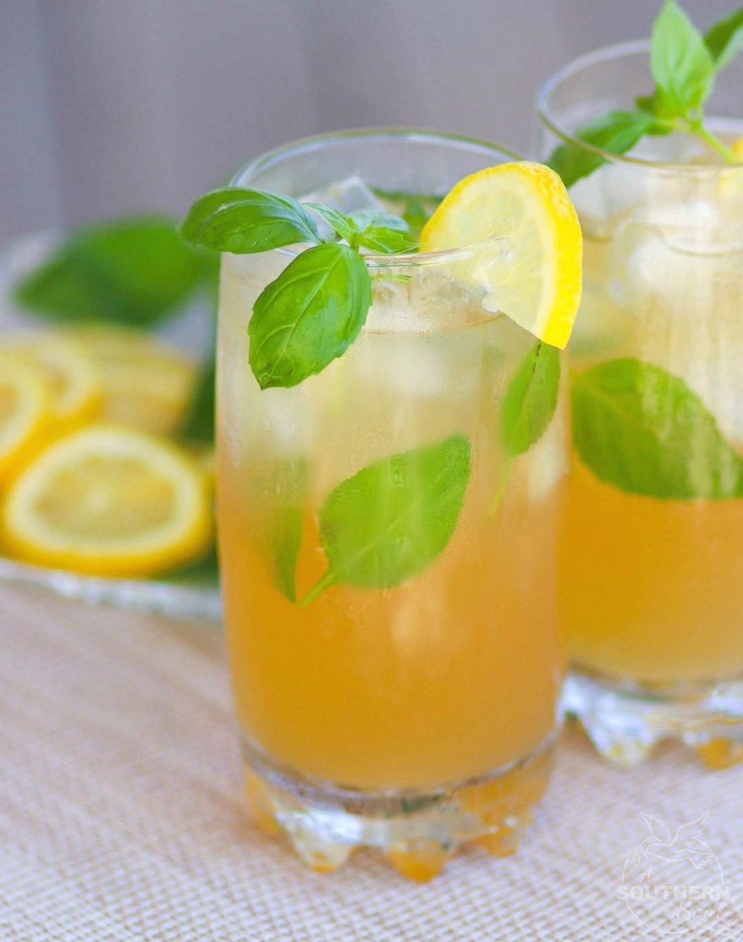 Bourbon Basil Lemonade A Southern Soul