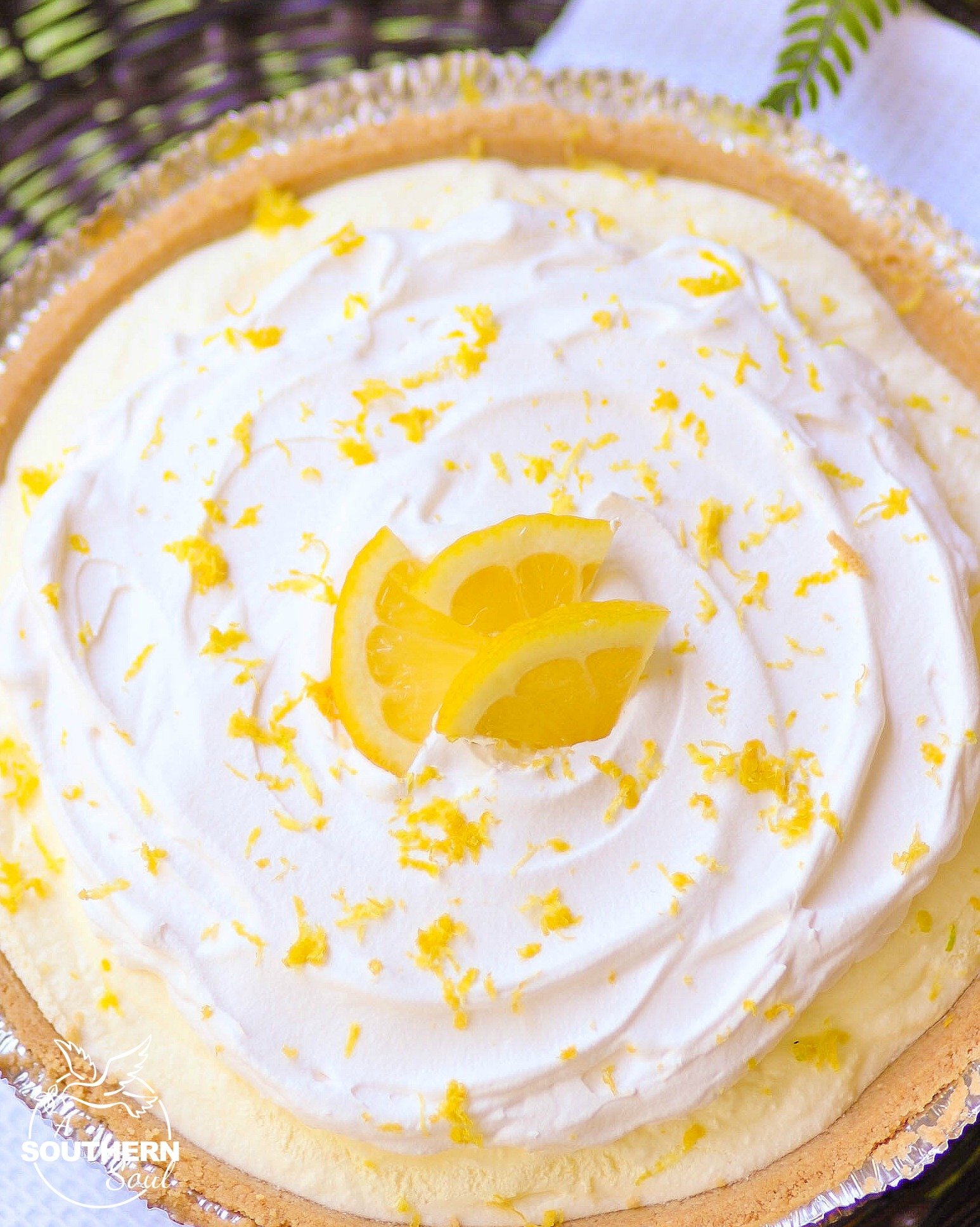 Classic Lemon Icebox Pie - A Southern Soul