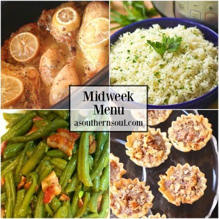 Midweek Menu #56 – Crock Pot Lemon Chicken