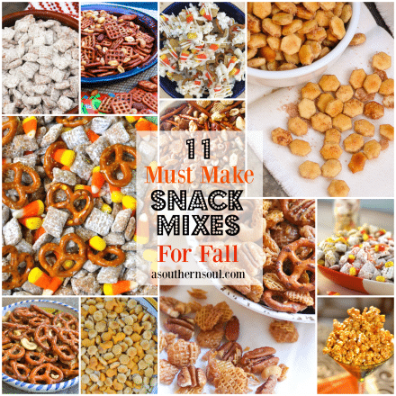 11 Must Make Snack Mixes For Fall