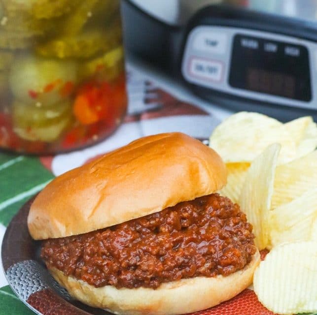 Crock Pot Sloppy Joes A Southern Soul