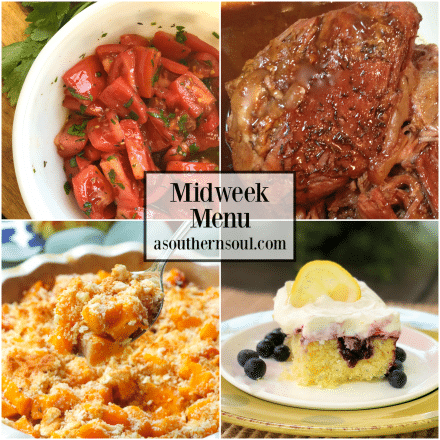 Midweek Menu #70 – Balsamic Brown Sugar Pork Roast